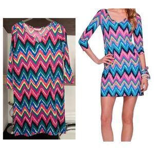 Lilly Pulitzer Gretchen Dress in Hearts A Flutter